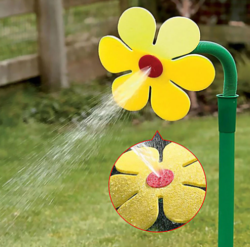BowLift | Dancing Daisy Sprinkler – Fun Lawn Sprinkler for Garden and Pets