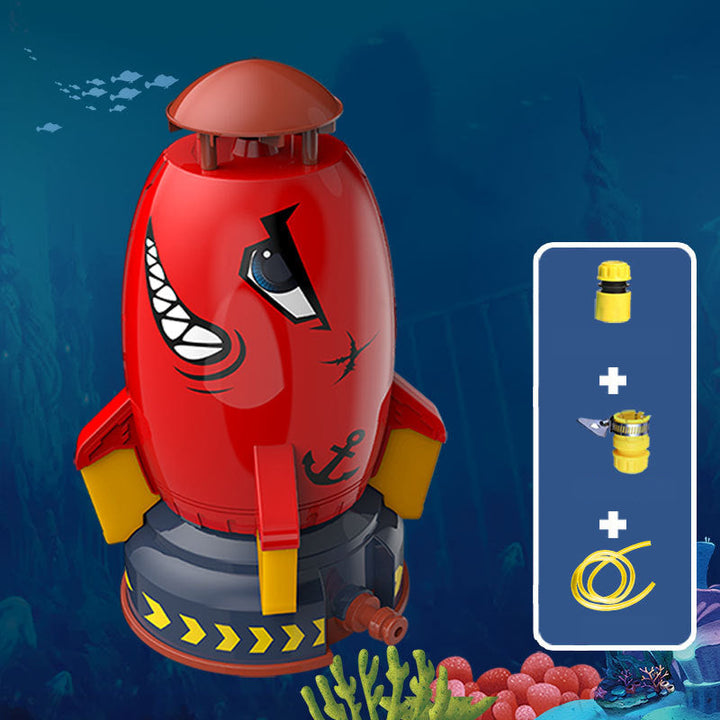 Summer Toy Rocket Sprinkler for Outdoor Use | Kalsten