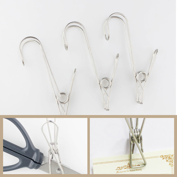 Stainless steel heel wire clip (10 pieces) | Kalsten