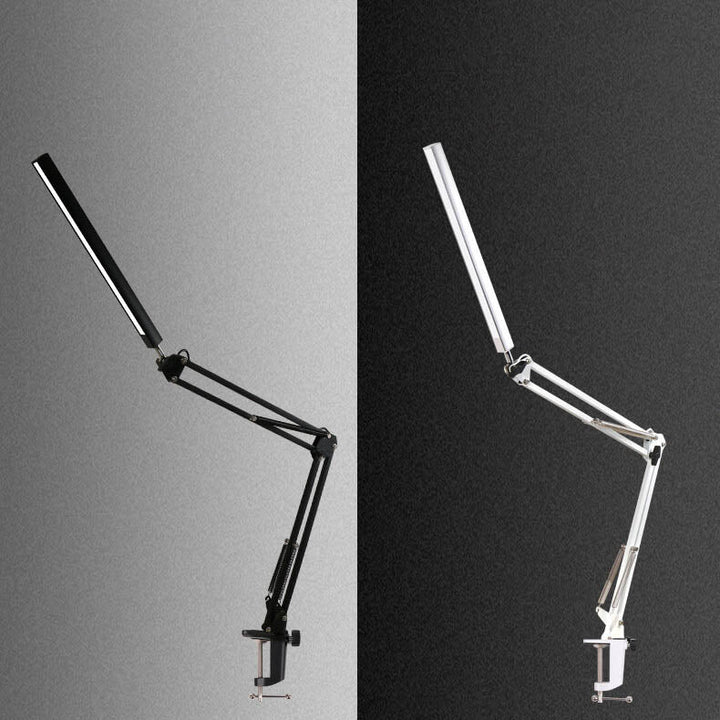 LED Foldable Long Arm Clip Eye Protection USB Reading Table Lamp | Kalsten