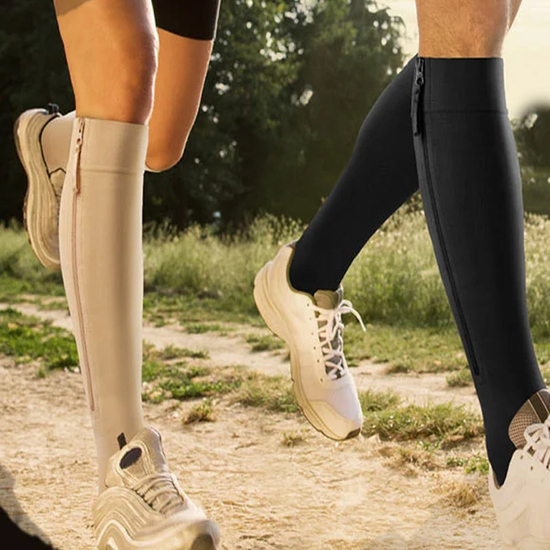Kalsten | Elastic Compression Socks with Zipper