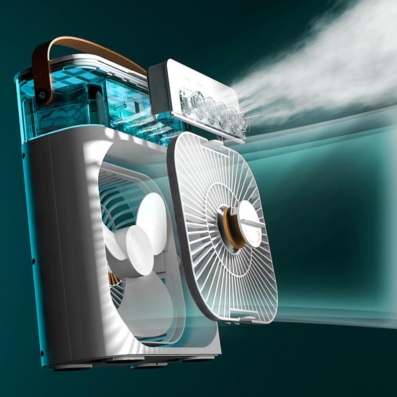 Spray Cooling Fan with Water Can | Kalsten