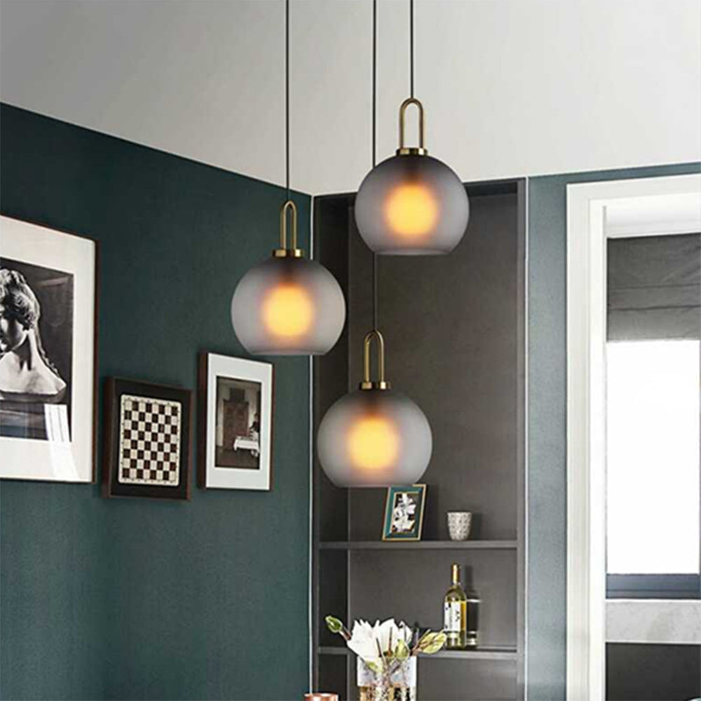 Modern Glass Living Room Pendant Light | Kalsten