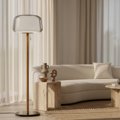Glasstique Glass Floor Lamp