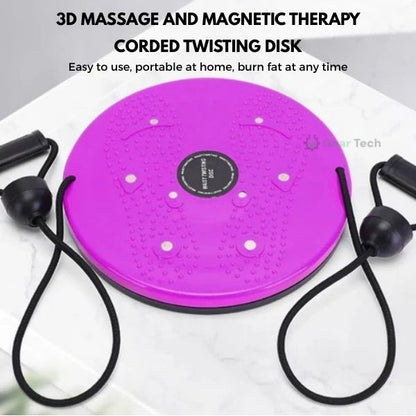 Skanto | Waist Whisper Twisting Disc Pro | Magnetic Massage Balance Board for Core Strength & Waist Training at Home