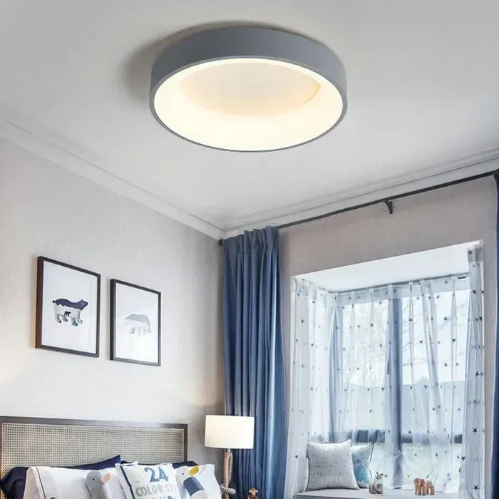 Scandinavian Round LED Ceiling Lamps - NordicGlow | Kalsten