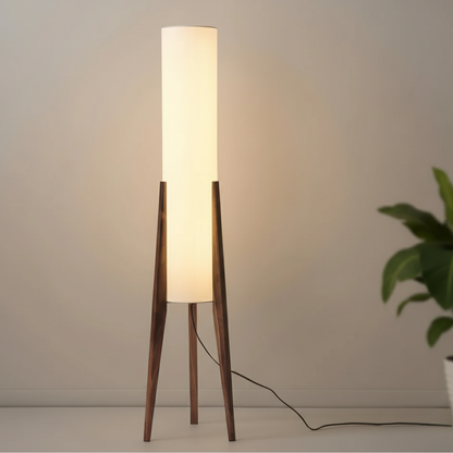 Walnut Nordic Retro Floor Lamp