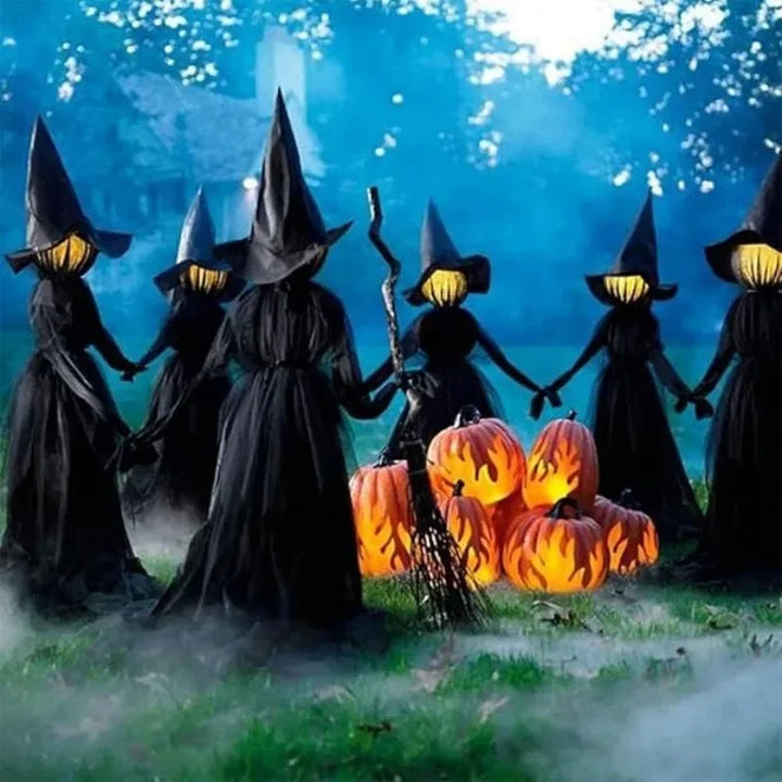 Kalsten | Glowing Hand-Holding Halloween Witch Decor