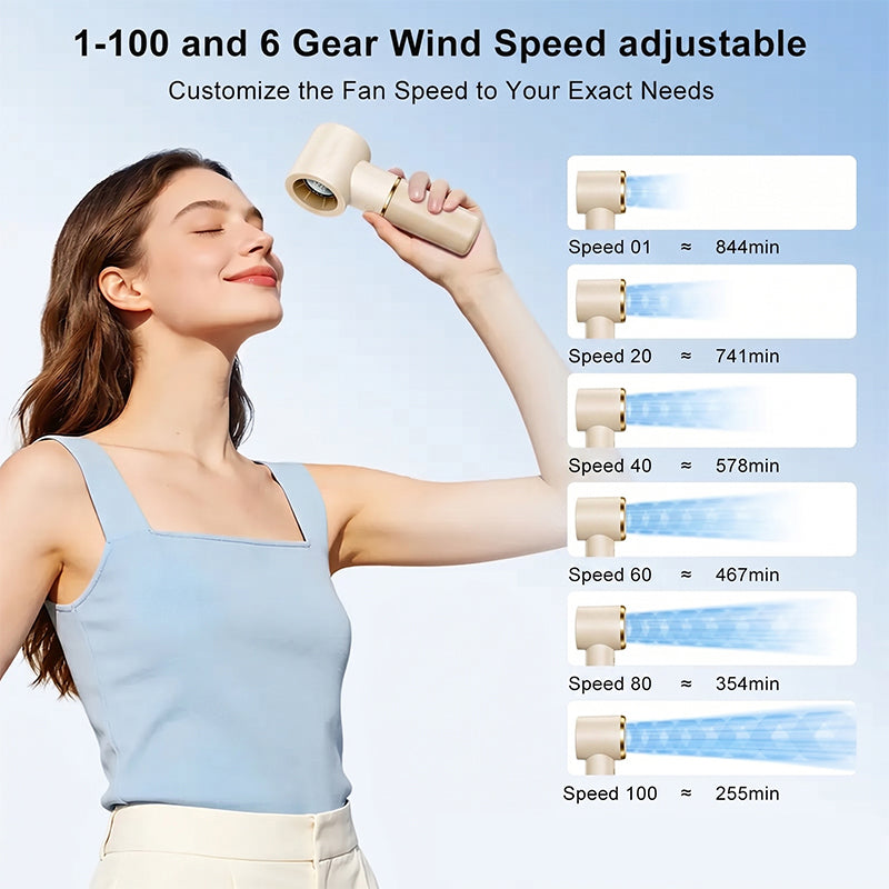 Portable Handheld Rechargeable Personal Cooling Fan | Kalsten