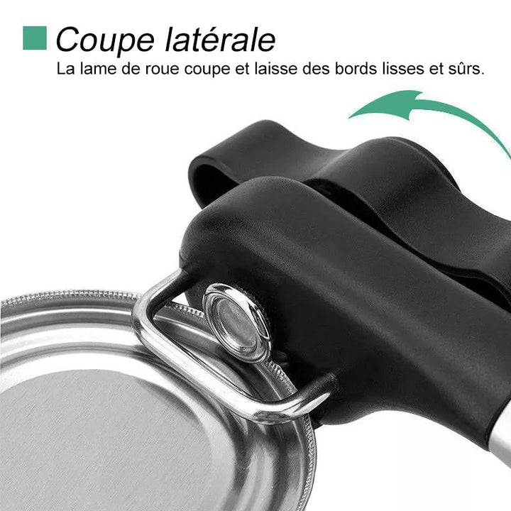 Safe-Cut Stainless Steel Can Opener | Kalsten