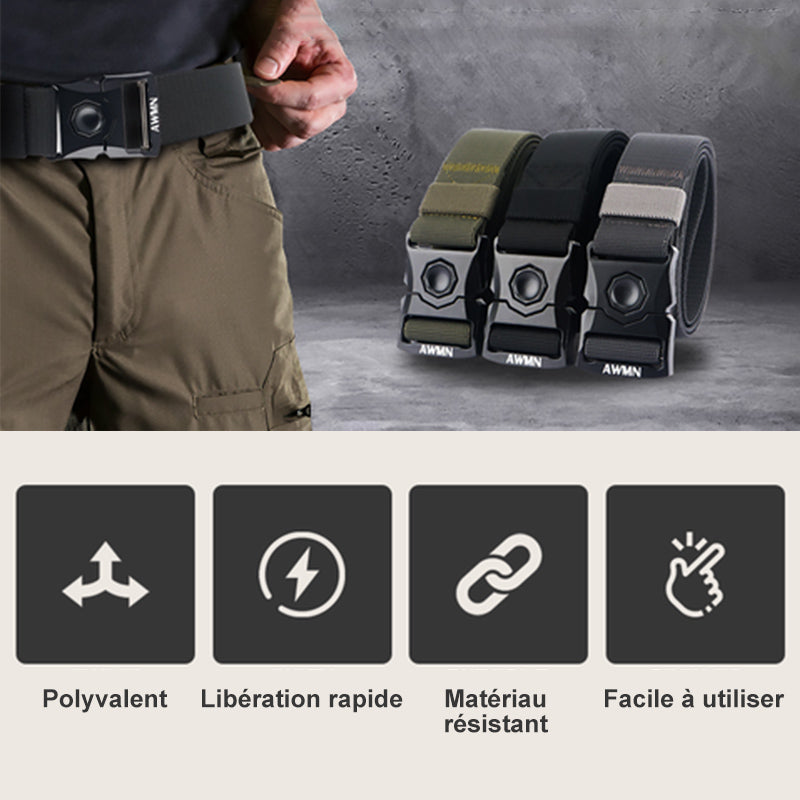 Tactical Belt with Automatic Buckle | Kalsten