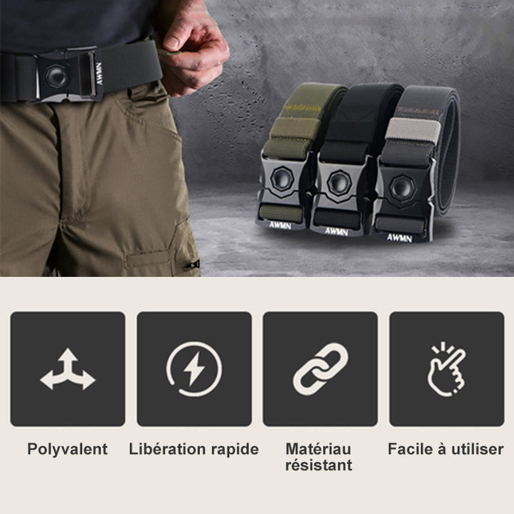 Tactical Belt with Automatic Buckle | Kalsten