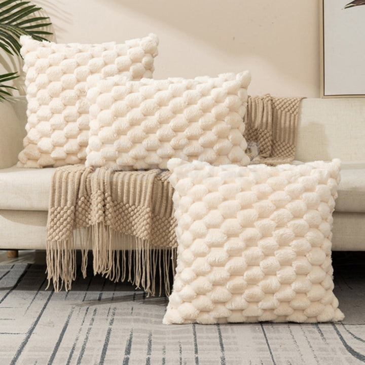 VelvetSoft Plush Pillowcase for Sofa or Bed