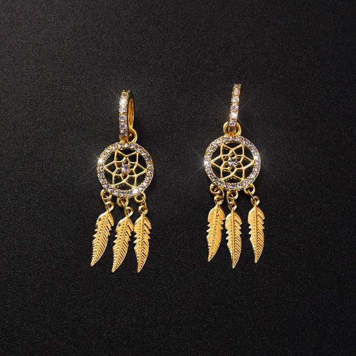 Kalsten | Evani️ | Elegant refinement with 14-carat gold earrings