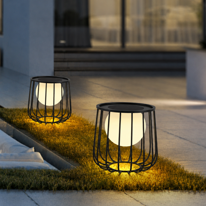 Dimmable IP65 Solar Outdoor Lantern