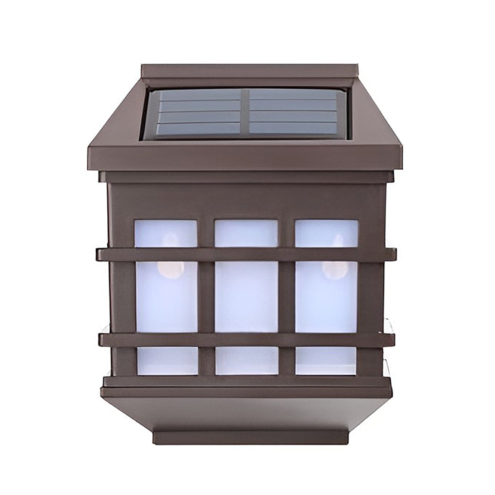 Solar LED Light-controlled Motion Sensor Modern Outdoor Wall Lamp | Kalsten