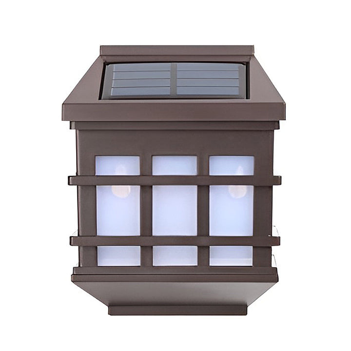 Solar LED Light-controlled Motion Sensor Modern Outdoor Wall Lamp | Kalsten
