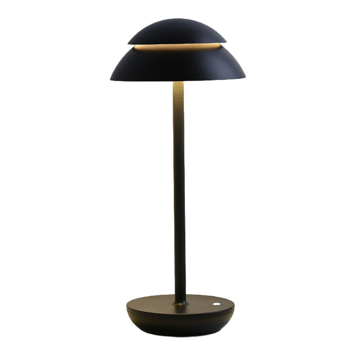 Aurelia Noire - Rechargeable Wireless Table Lamp with Built-in LED Lighting and Battery Kalsten