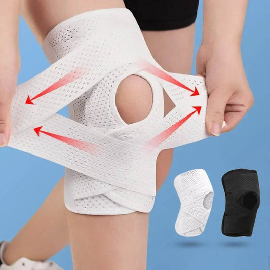 FlexGuard Knee Braces | with Support Compression Springs and Strap System - for Stability - Pain Relief and Protection Skanto