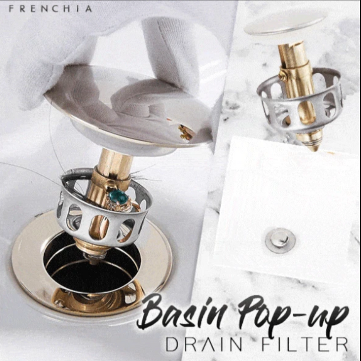 Basin Pop-Up Drain Filter | Kalsten