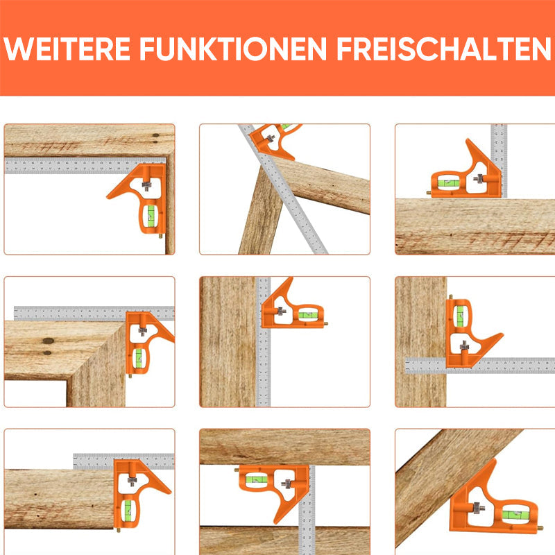 Multifunctional 90-degree and 45-degree angle ruler | Kalsten