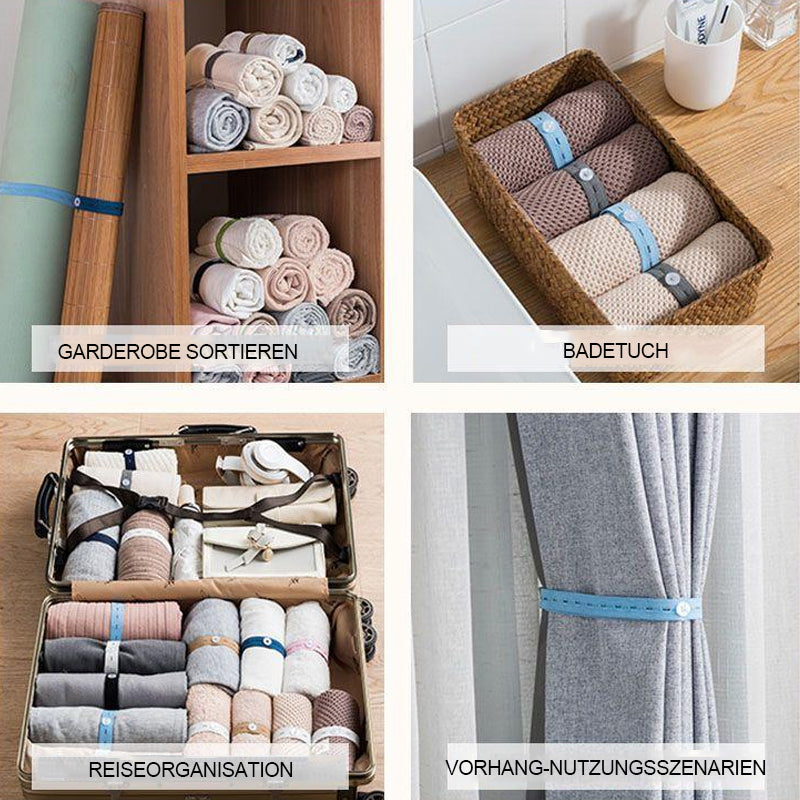Clothing Storage Tie Straps (10 PIECES) | Kalsten