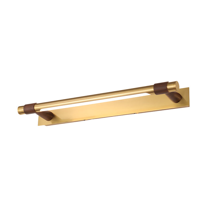 120° Rotatable Flush-Mount Bathroom Vanity Light with Linear Bar and Elegant Finishes | Kalsten