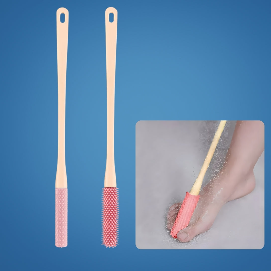 Deep cleaning of dirt and dead skin – Soft silicone bristles – Sensitive feet and daily hygiene Karnz
