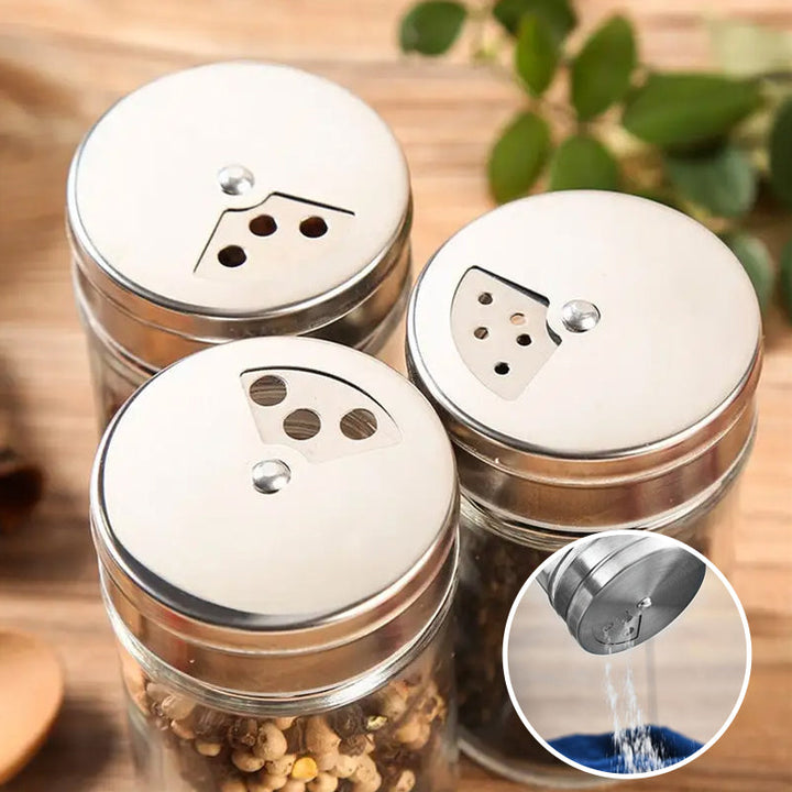 Kalsten | Glass Spice Jars Set