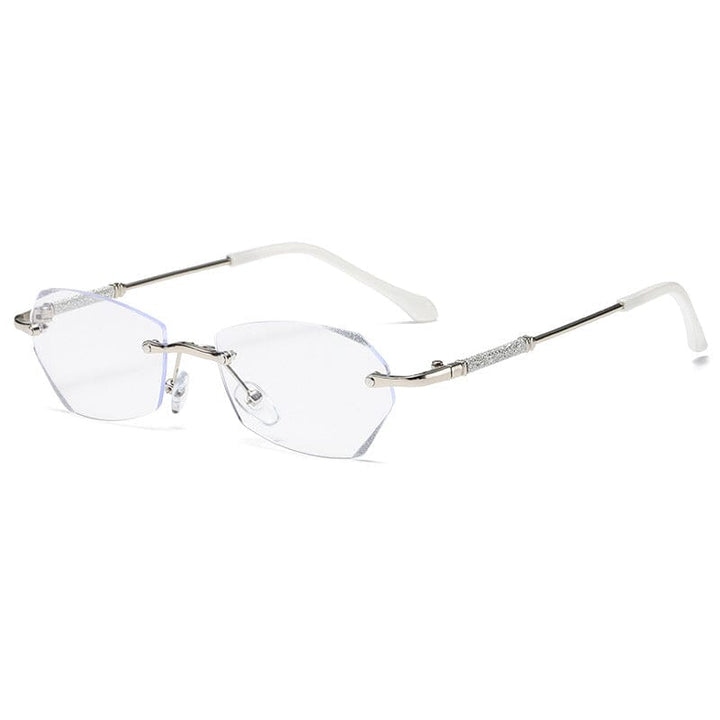 Kalsten | Fashionable rimless anti-blue light reading glasses