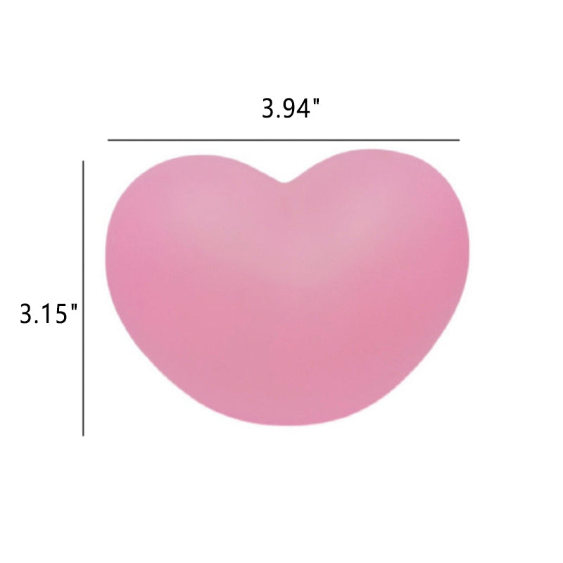 LuvSphere Silicone LED Night Light | Heart-Shaped Design | Table Lamp | Warm Mood Light | Decorative | Kalsten