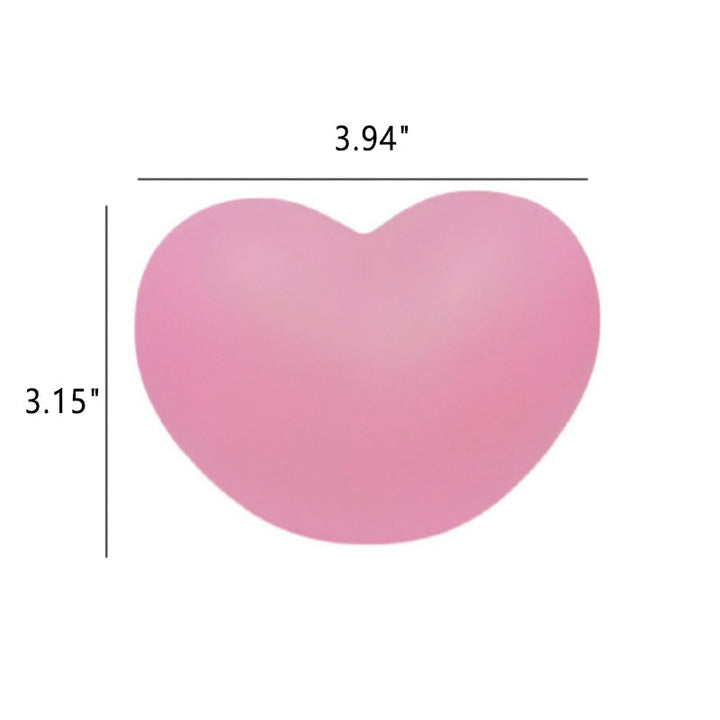 LuvSphere Silicone LED Night Light | Heart-Shaped Design | Table Lamp | Warm Mood Light | Decorative | Kalsten