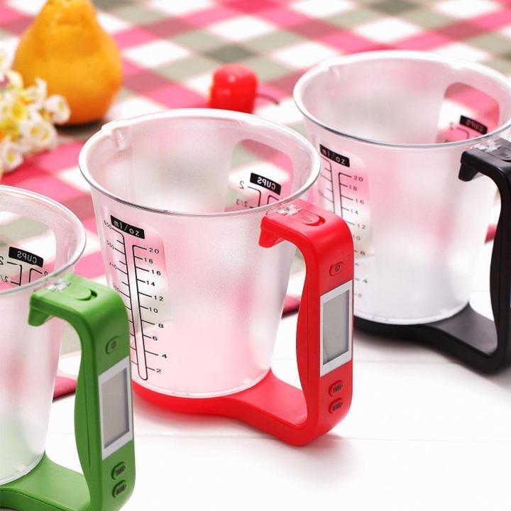 Digital kitchen measuring cup scale with LCD | Kalsten