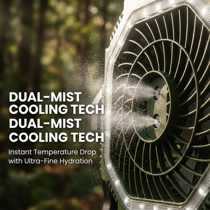 Rechargeable Outdoor Camping Fan Light | Kalsten