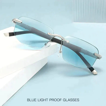 Karnz | Sapphire High Hardness Anti-Blue Light Far and Near Reading Glasses Sunglasses