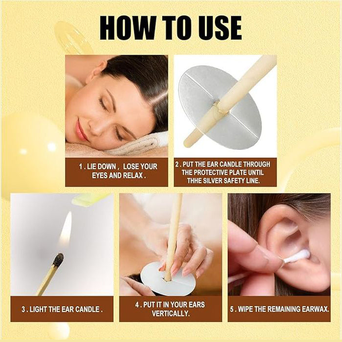 Kalsten | Flared Beeswax Ear Candles