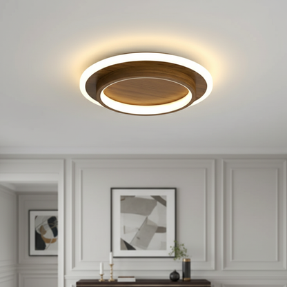 Float Dual-Light Halo Flush Mount