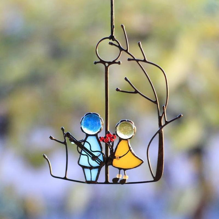 Stained Glass Hangings Sun Catcher Art Decoration Gift | Kalsten