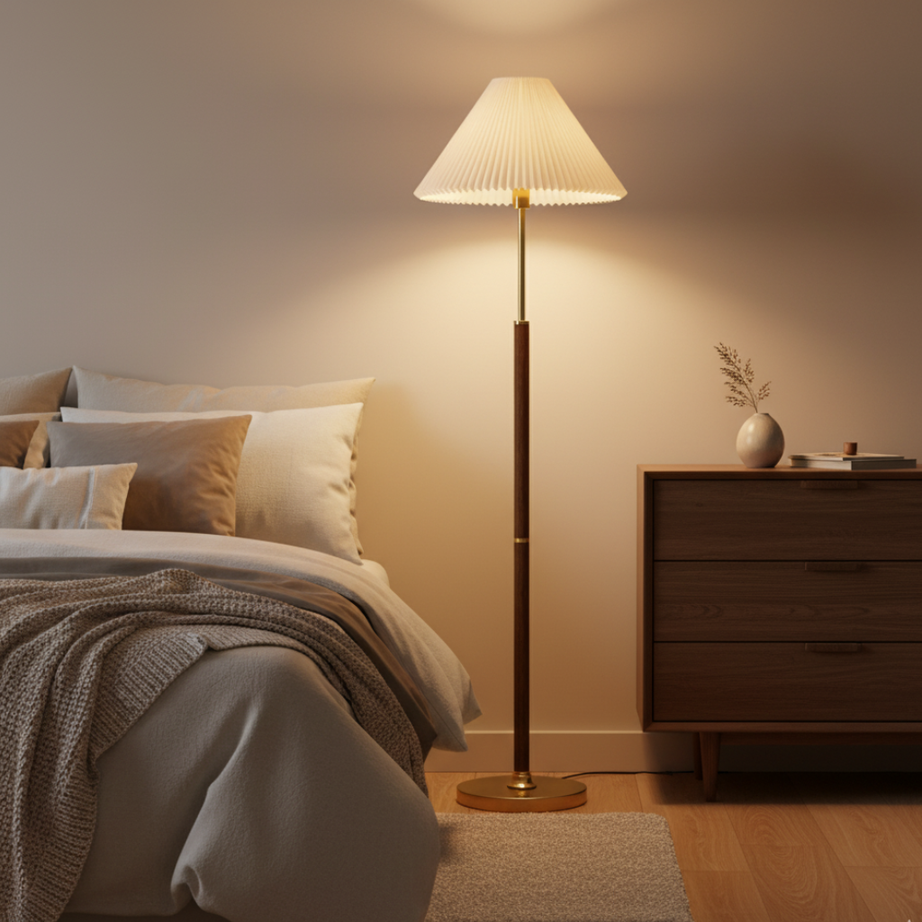 LunaraGlow Rice Paper Floor Lamp