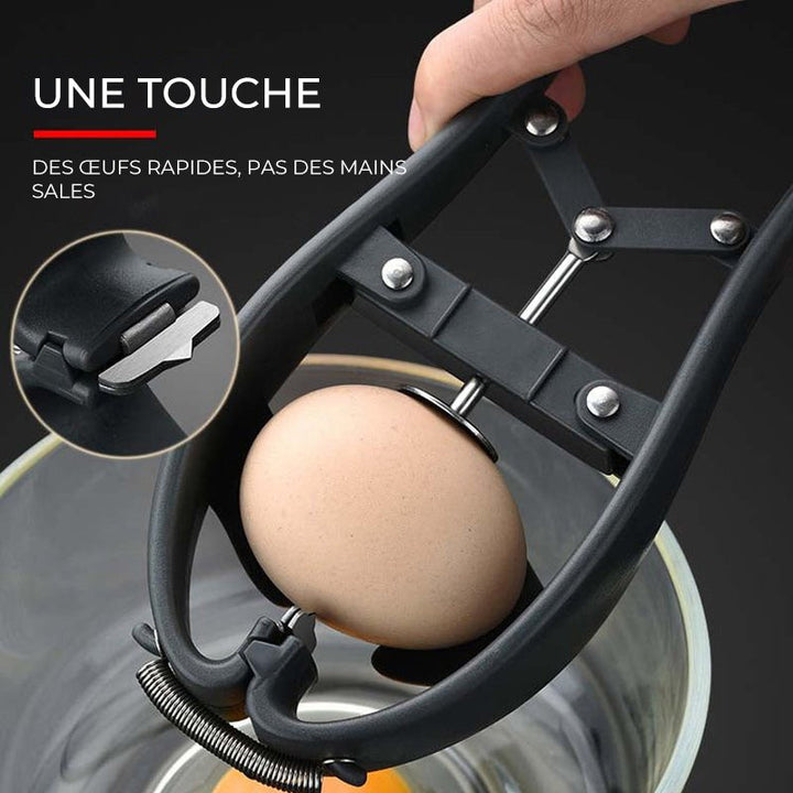 2-in-1 Multifunction Egg Opener - Super Incredible Egg Beating Tool | Kalsten