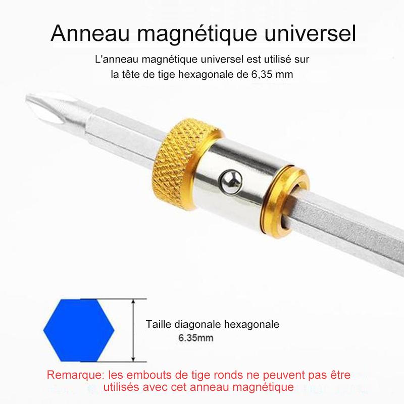 Magnetic Screwdriver Tip Removable Ring | Kalsten