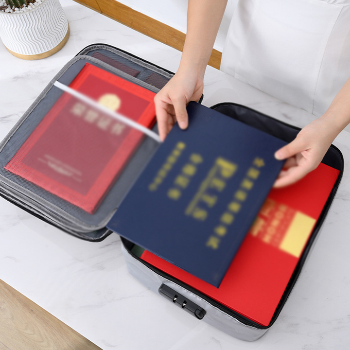 Kalsten | Waterproof and fireproof sealable document storage bag