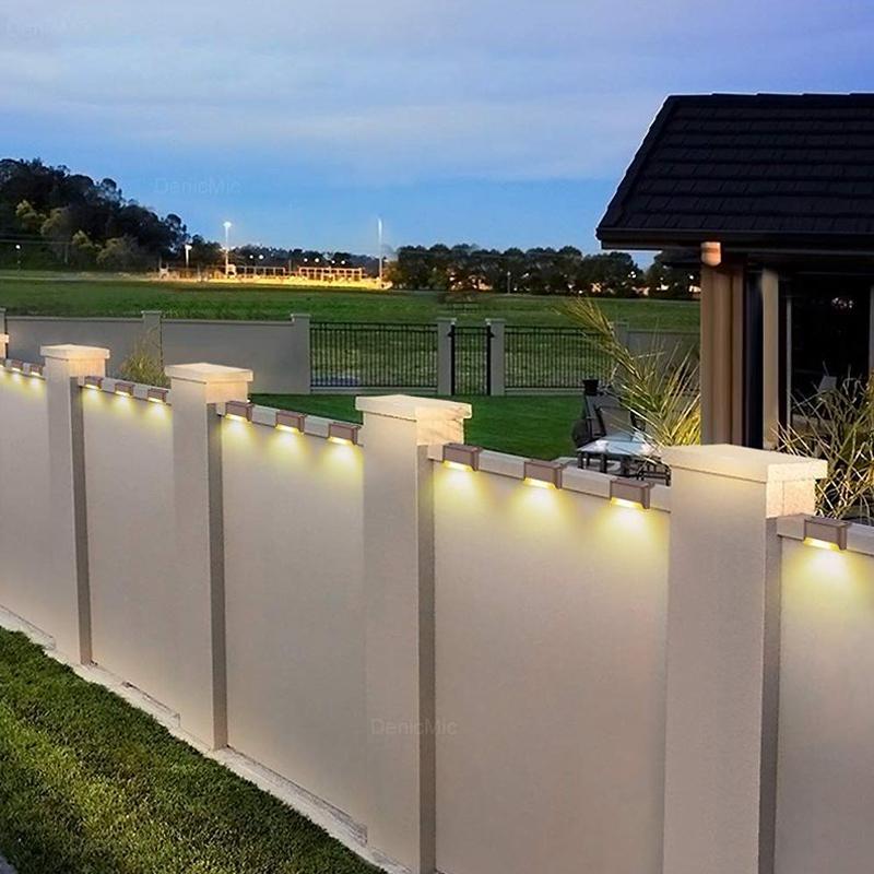 Outdoor Waterproof Stair Solar Lights (4 PCS) | Kalsten