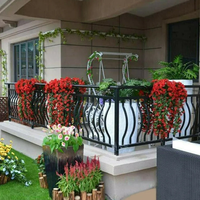 Vivid Artificial Hanging Orchid Bunch | Kalsten