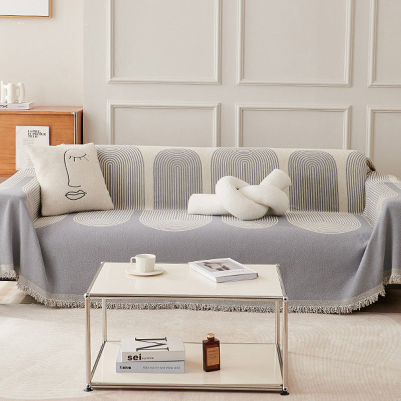 Double Sided Chenille Sofa Cover | Kalsten