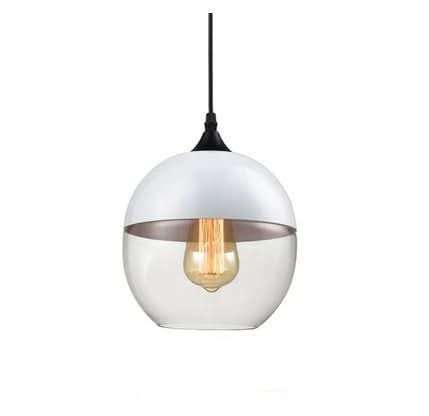 Kalsten | Hand-Blown Glass & Wood Pendant Light Adjustable