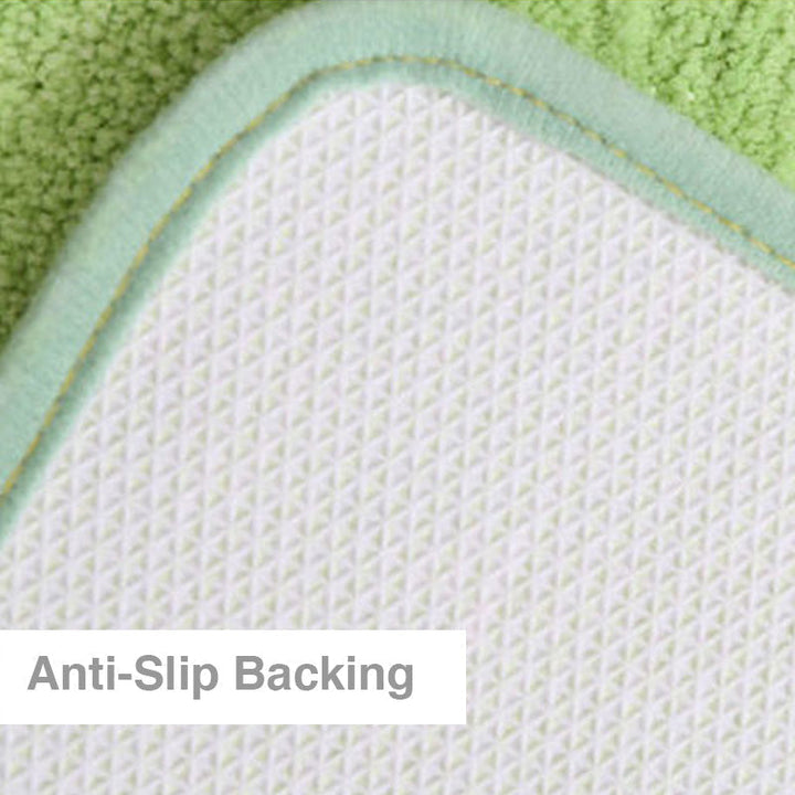 Kalsten | Feblilac Solid Color Tufted Bath Mat, Multiple Sizes Bath Mat, Pure Non-Slip Bath Mat