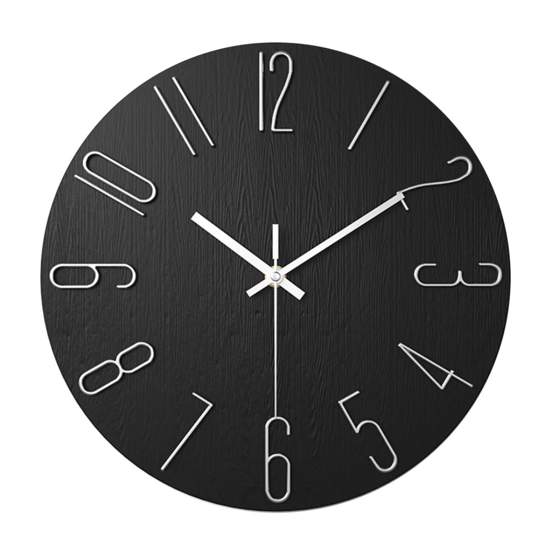 Noble Wall Clock – Modern & Silent Clock for Living Room | Kalsten