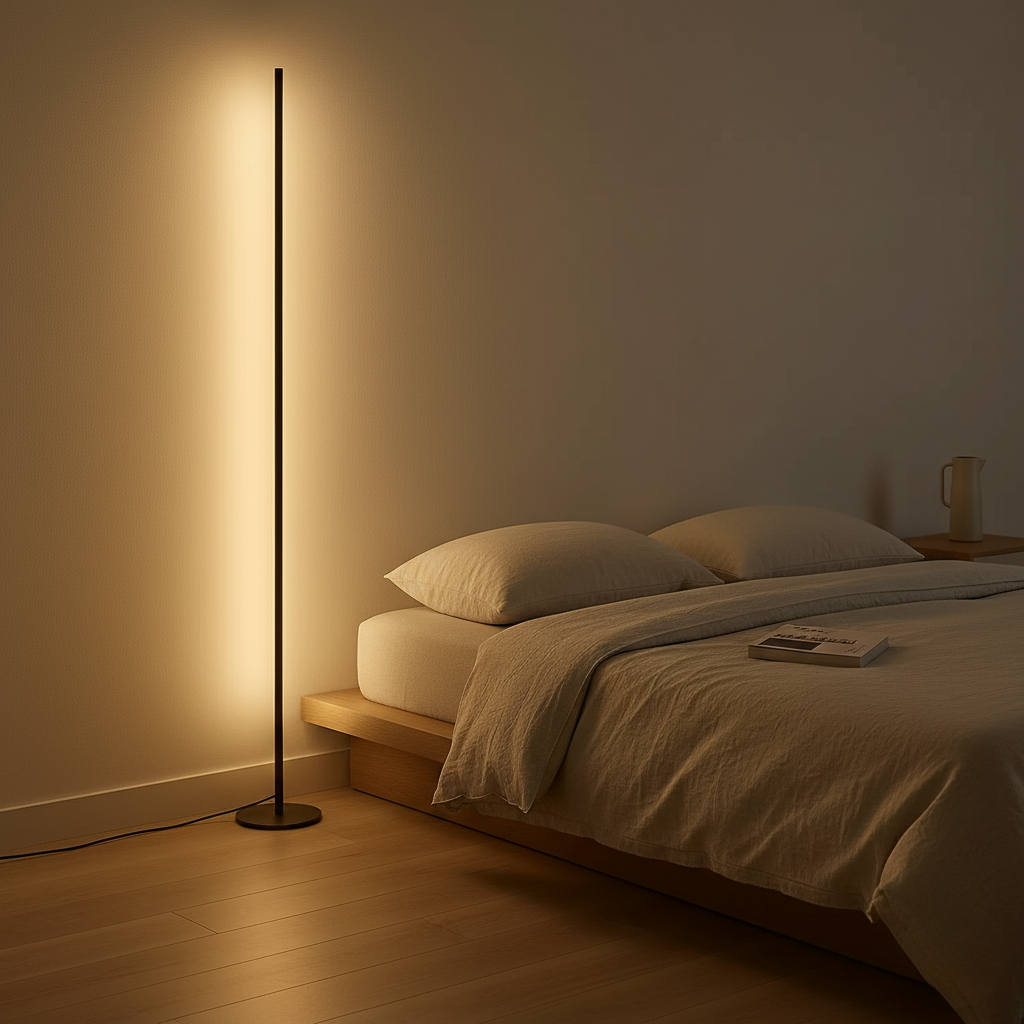 Adjustable-Brightness LED Standing Floor Lamp