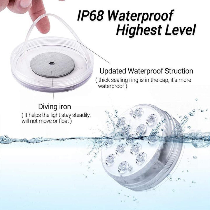 Remote Control Waterproof Suction LED Light | Kalsten